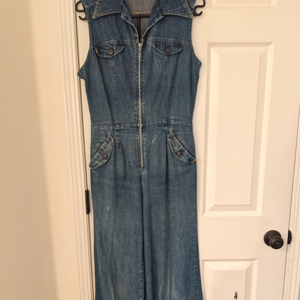 Landlubber denim jumpsuit